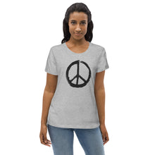 Load image into Gallery viewer, PEACE Shirt (Women&#39;s fitted eco tee)