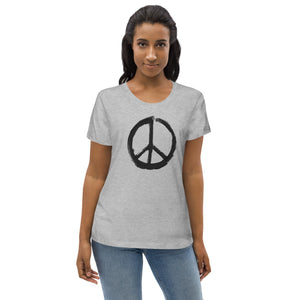 PEACE Shirt (Women's fitted eco tee)