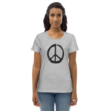 Load image into Gallery viewer, PEACE Shirt (Women&#39;s fitted eco tee)