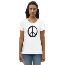 Load image into Gallery viewer, PEACE Shirt (Women&#39;s fitted eco tee)